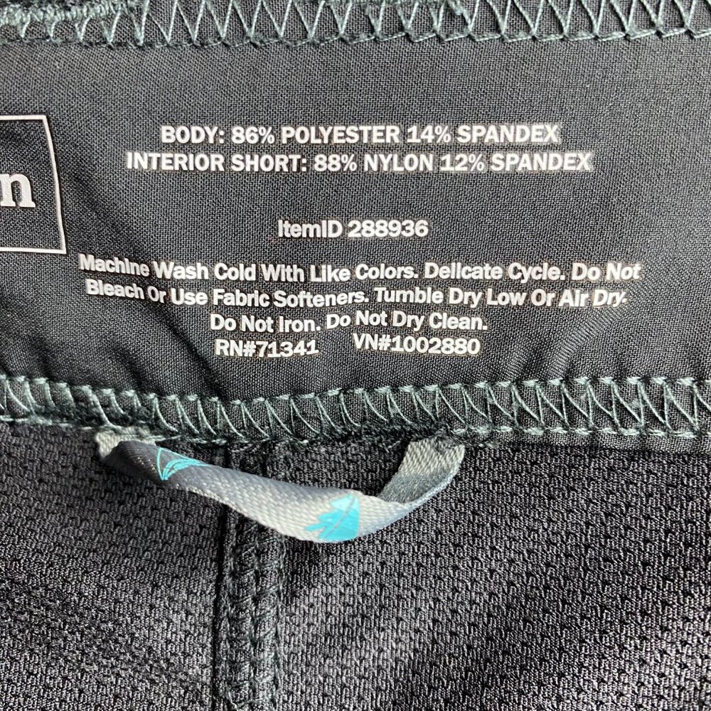 L.L. Bean Women's Black Skorts Size 12R - Picture 3 of 6